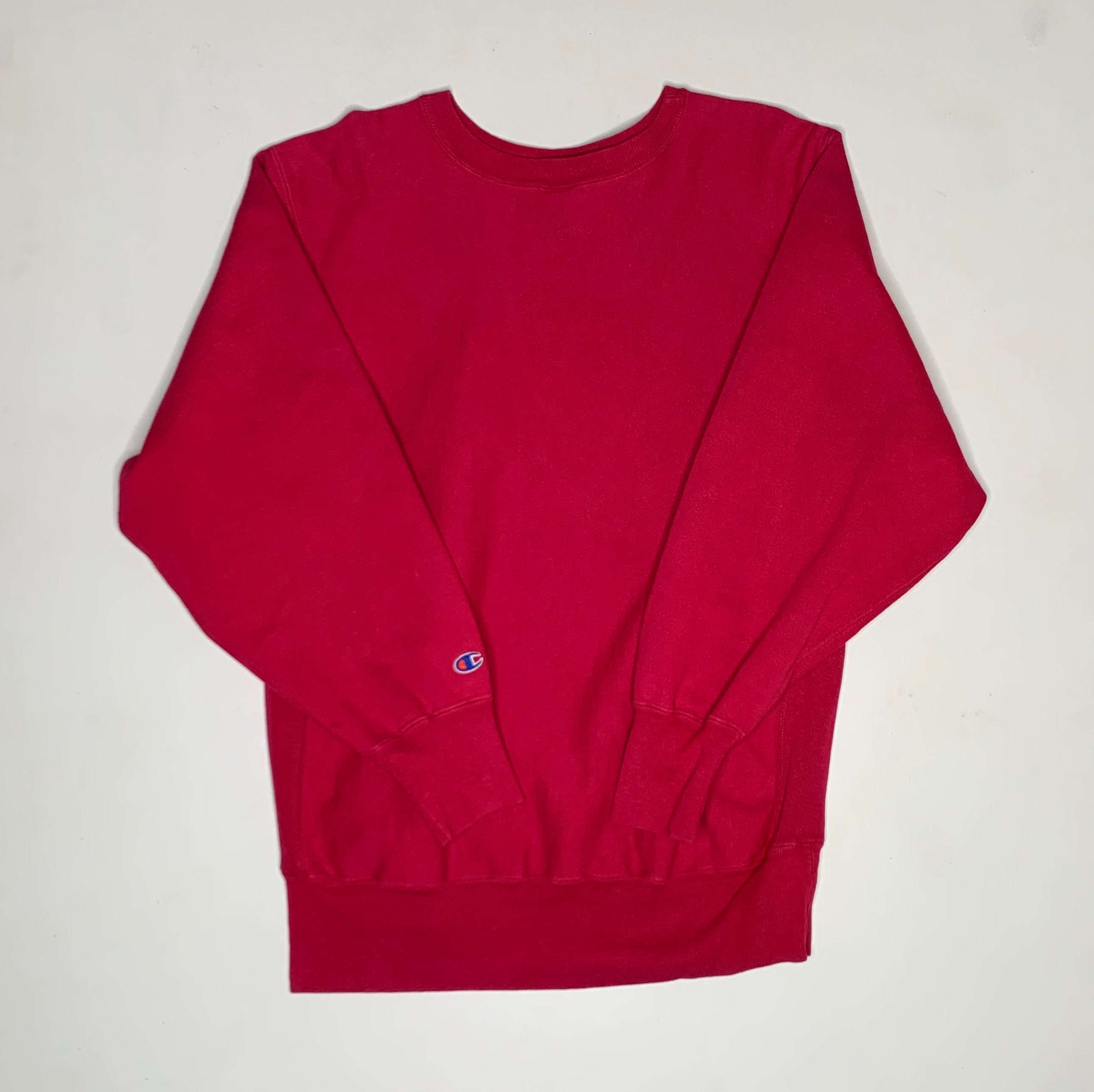 1980's Vintage Champion Reverse Weave Sweatshirt Fuchsia XL USA - Etsy