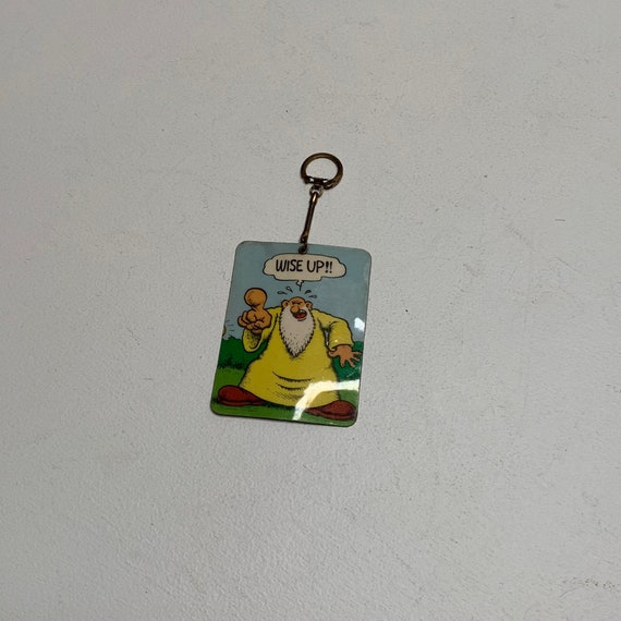 1970's Vintage R Crumb Mr Natural Fob American Gre