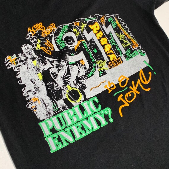 1990's Vintage Public Enemy Fear Of A Black Plane… - image 4