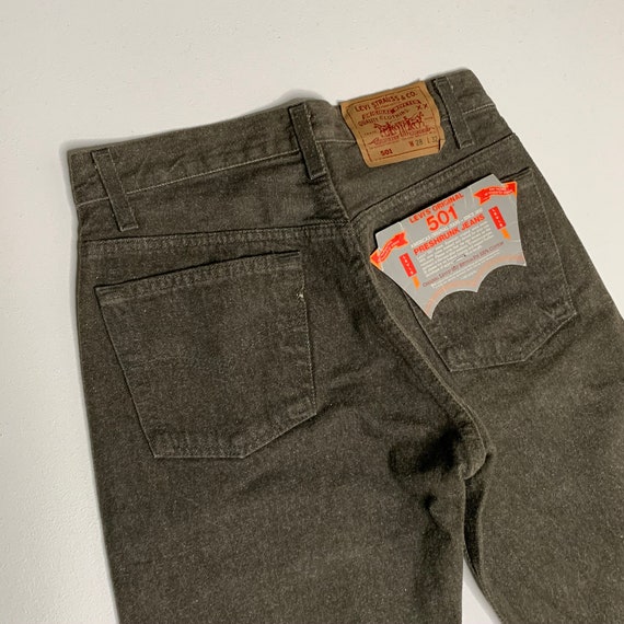 1990's Vintage Levis 501 Denim Jeans New With Tag… - image 4
