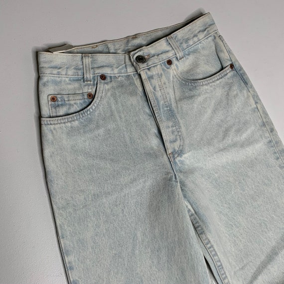 1990's Vintage Levis 501 Denim Jeans New With Tag… - image 8