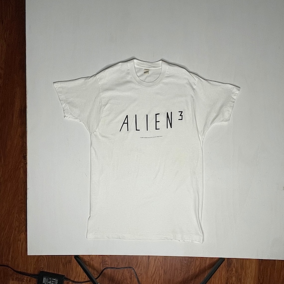 1990's Vintage Alien 3 Promo Shirt XL White