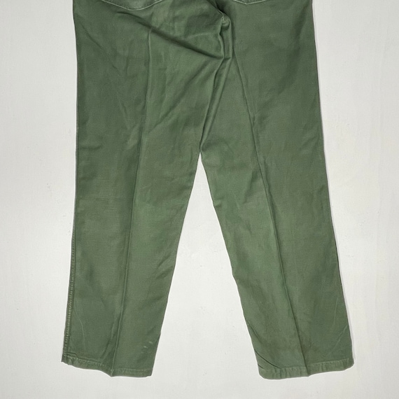 1950's Vintage Cotton Sateen Baker Pants OG 107 32/33