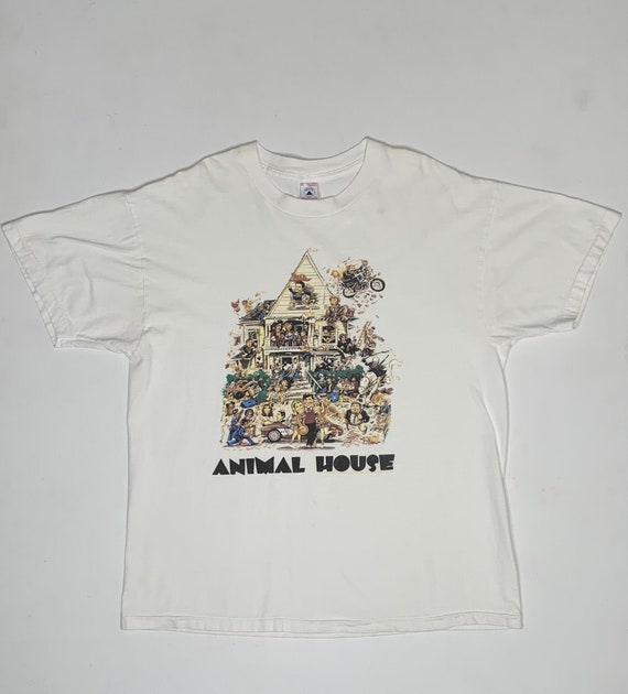 1990's Animal House Film Promo Vintage T Shirt XL… - image 1