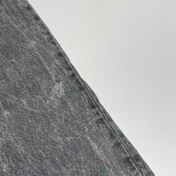 1980's Vintage Levis 701 Denim Jeans Distressed G… - image 6