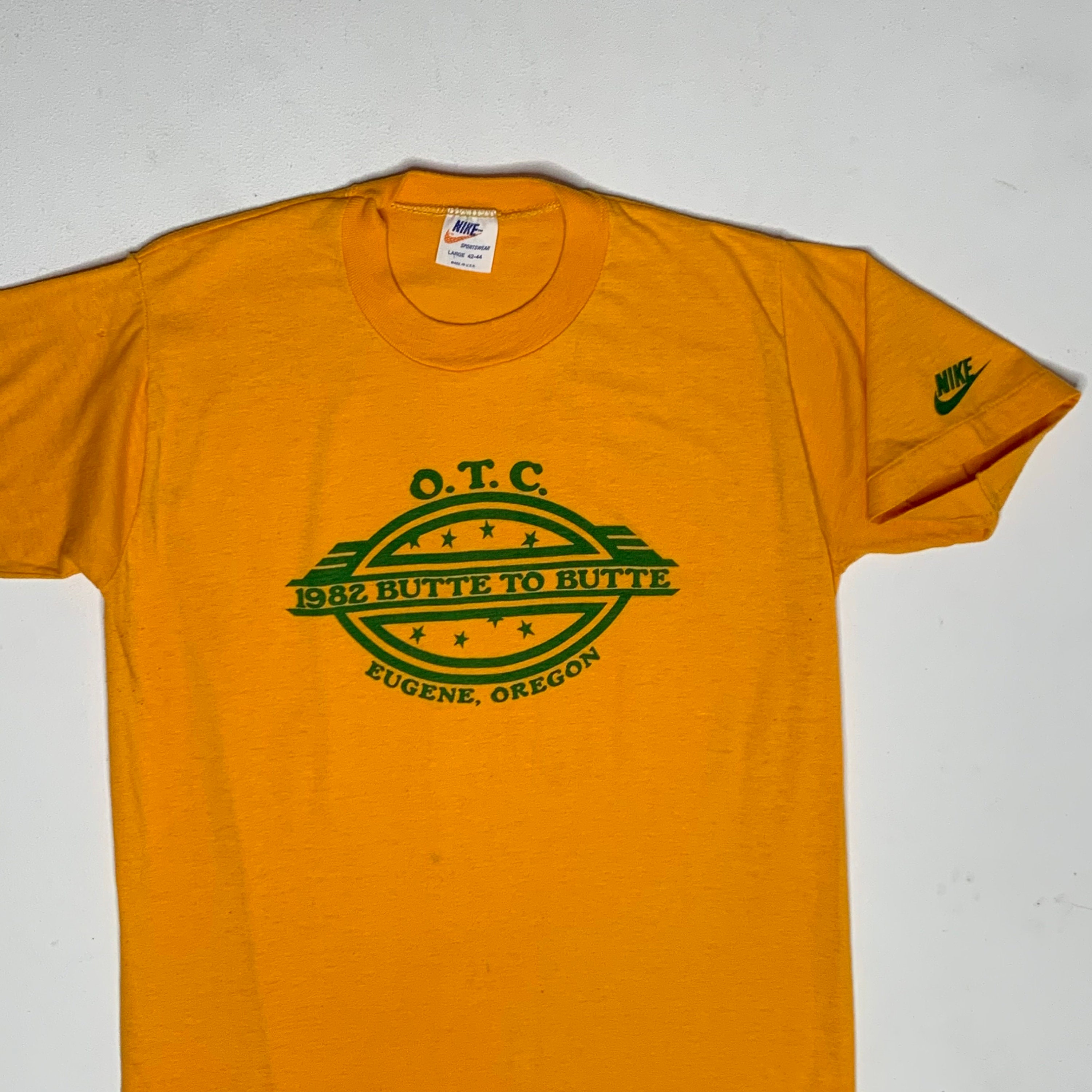 1982 Vintage Nike Butte to Butte Marathon T Shirt Eugene Pre - Etsy UK
