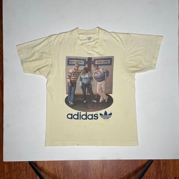 1980's Vintage Adidas Art Era T Shirt New York Ne… - image 1