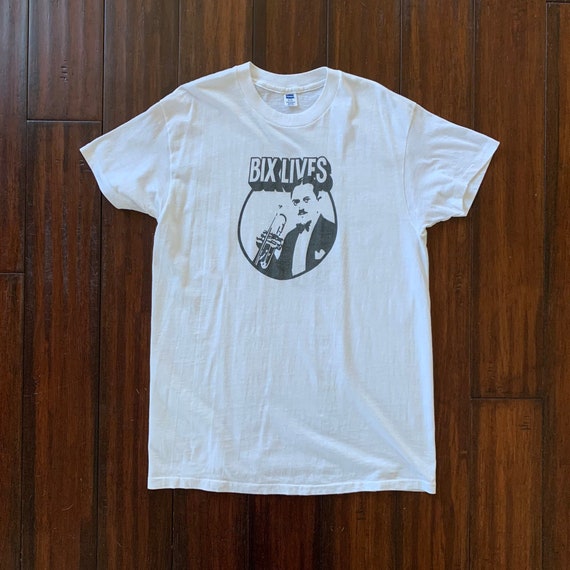 1970's Vintage Bix Beiderbeck Bix Lives t shirt XL