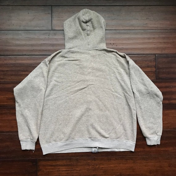 1970 ' s Tri mélange brun chiné plein deux ton plein chiné zip Sweat à capuche M-L 343786 1970 ' s Tri mélange brun chiné plein deux ton plein chiné zip Sweat à capuche M-L 343786