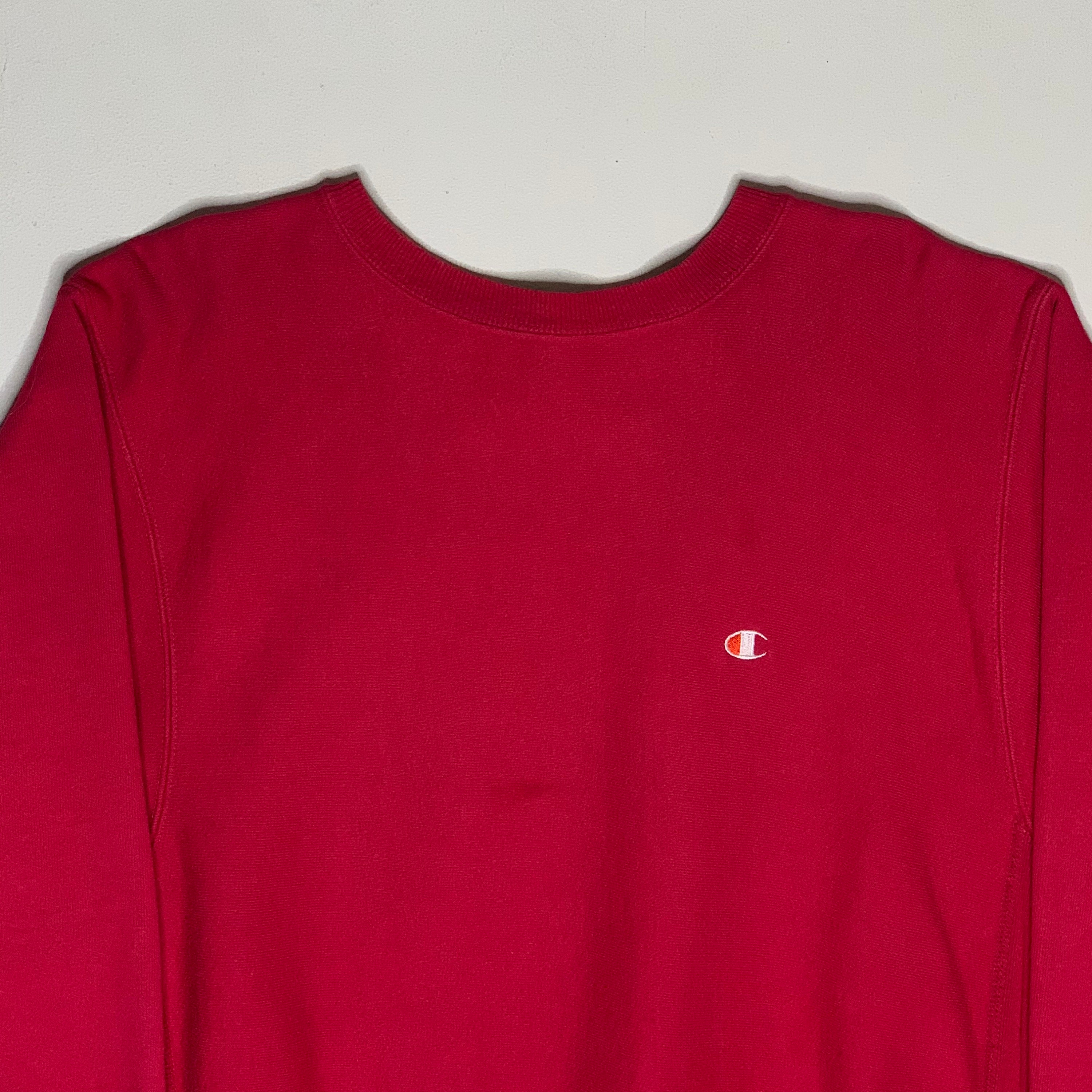 1980's Vintage Champion Reverse Weave Sweatshirt Fuchsia XL USA - Etsy