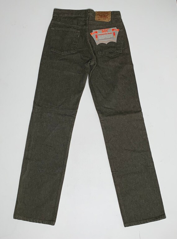 1990's Vintage Levis 501 Denim Jeans New With Tag… - image 3