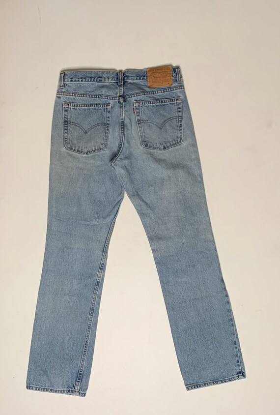 1990's Vintage levis 505 Slim Fit Jr Denim Jeans … - image 6
