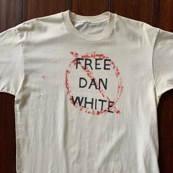 1970's Vintage Dan White protest t shirt Harvey M… - image 2