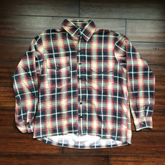 1950's Home made Cotton Flannel Mens XL