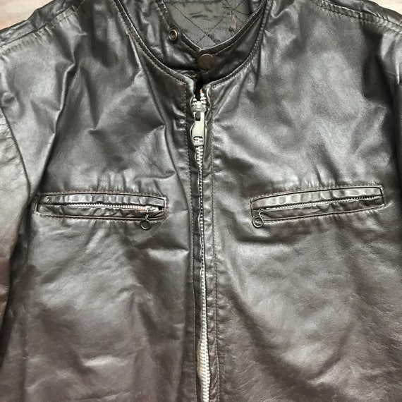 1970's Vintage Beaux Breed cafe racer jacket  38 - image 5