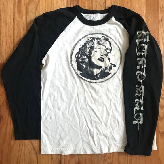 80's Vintage Madonna Lucky Stars Tour long sleeve… - image 1