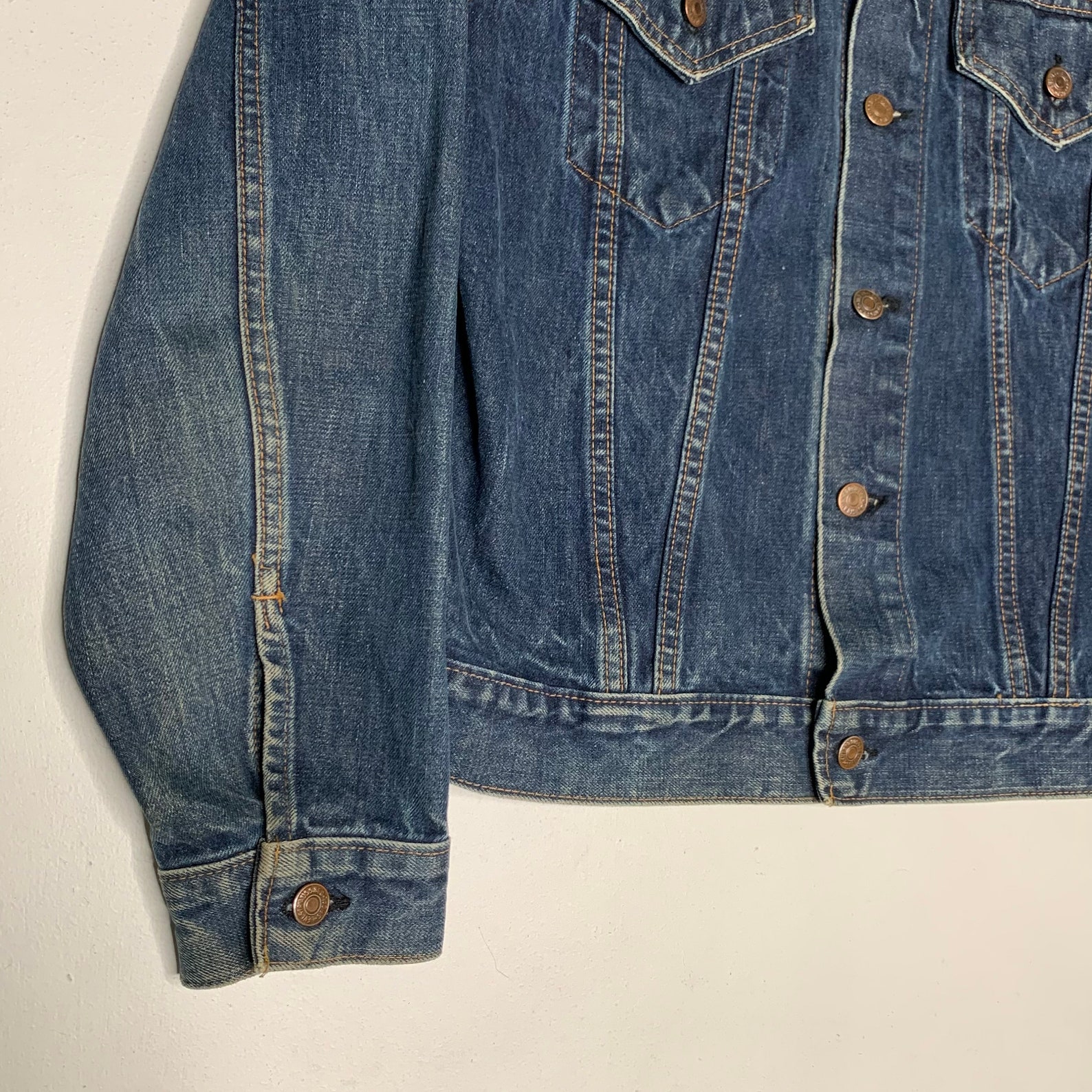 levis big e denim jacket