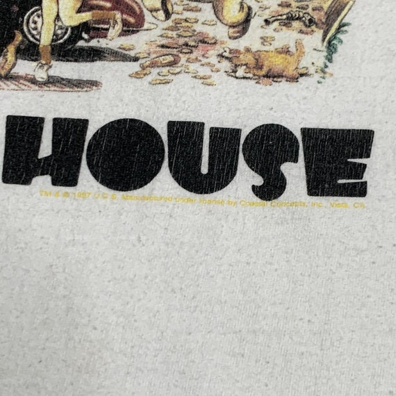 1990's Animal House Film Promo Vintage T Shirt XL… - image 4