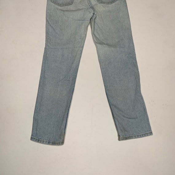 1980's Vintage Levis 705 Orange Tab Denim Jeans D… - image 7