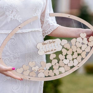 Transparent Wedding Guest Book, Transparent American Football  Guest Book, Rugby Ball Guest Book, Alternative Wedding Guest Book, Guest Book