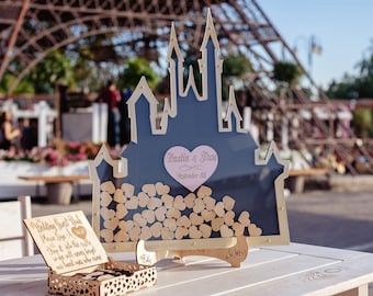 Castle Guest Book, Wedding Guest Book, Birthday Guest Book, Guest Book Wedding, Wedding Castle, Wedding Guest Book Alternative, Guest books