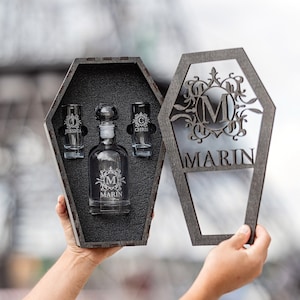 Benutzerdefinierte Schnapsgläser, personalisierte Gläser, Schnapsglas, Coffin Schnapsgläser, Tequila Schnapsgläser, Tequila Geschenk, benutzerdefinierte Schnapsglas, Bar Glas