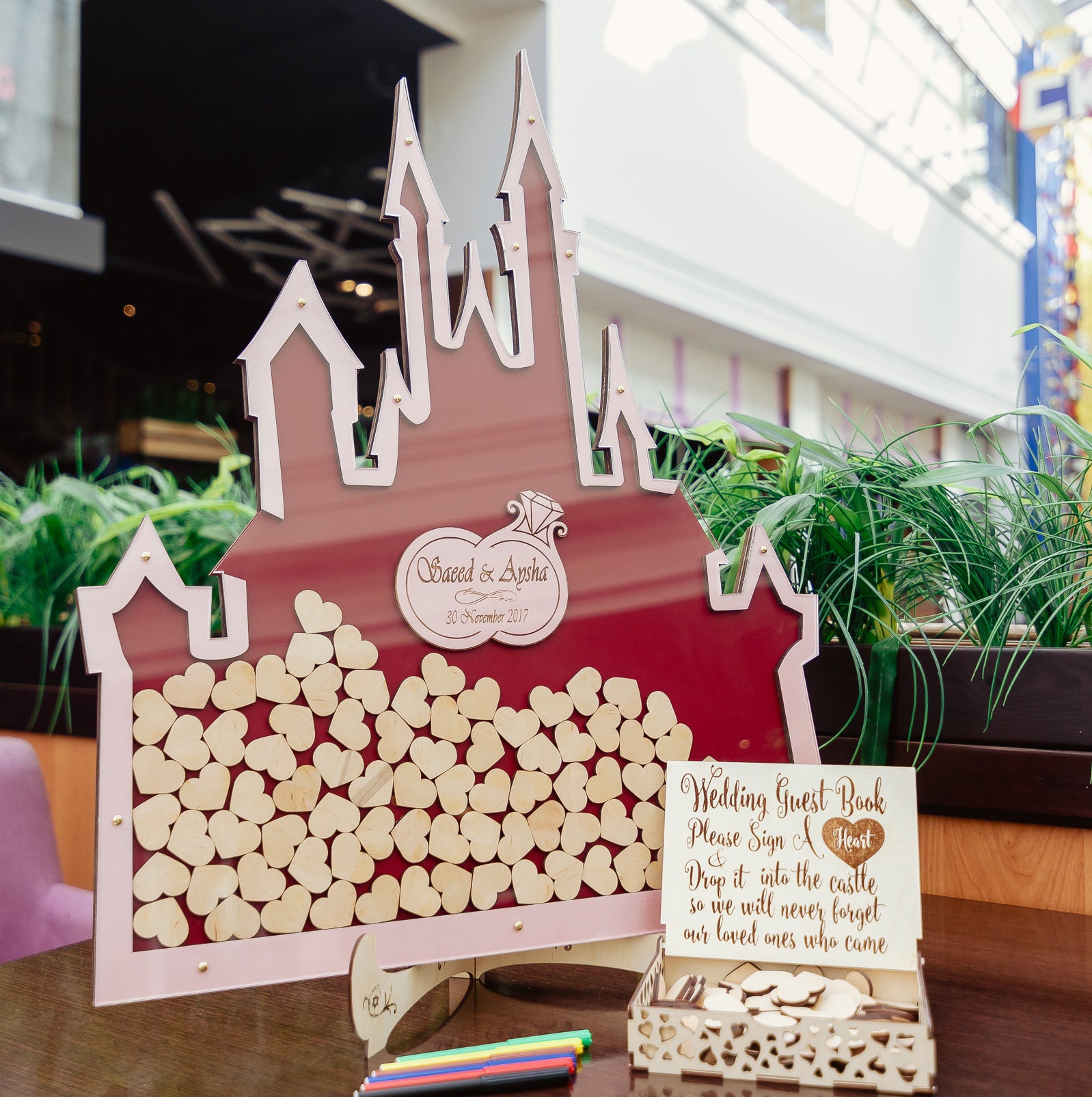 Disney Wedding Wedding Guest Book Gift for a couple Disney Etsy