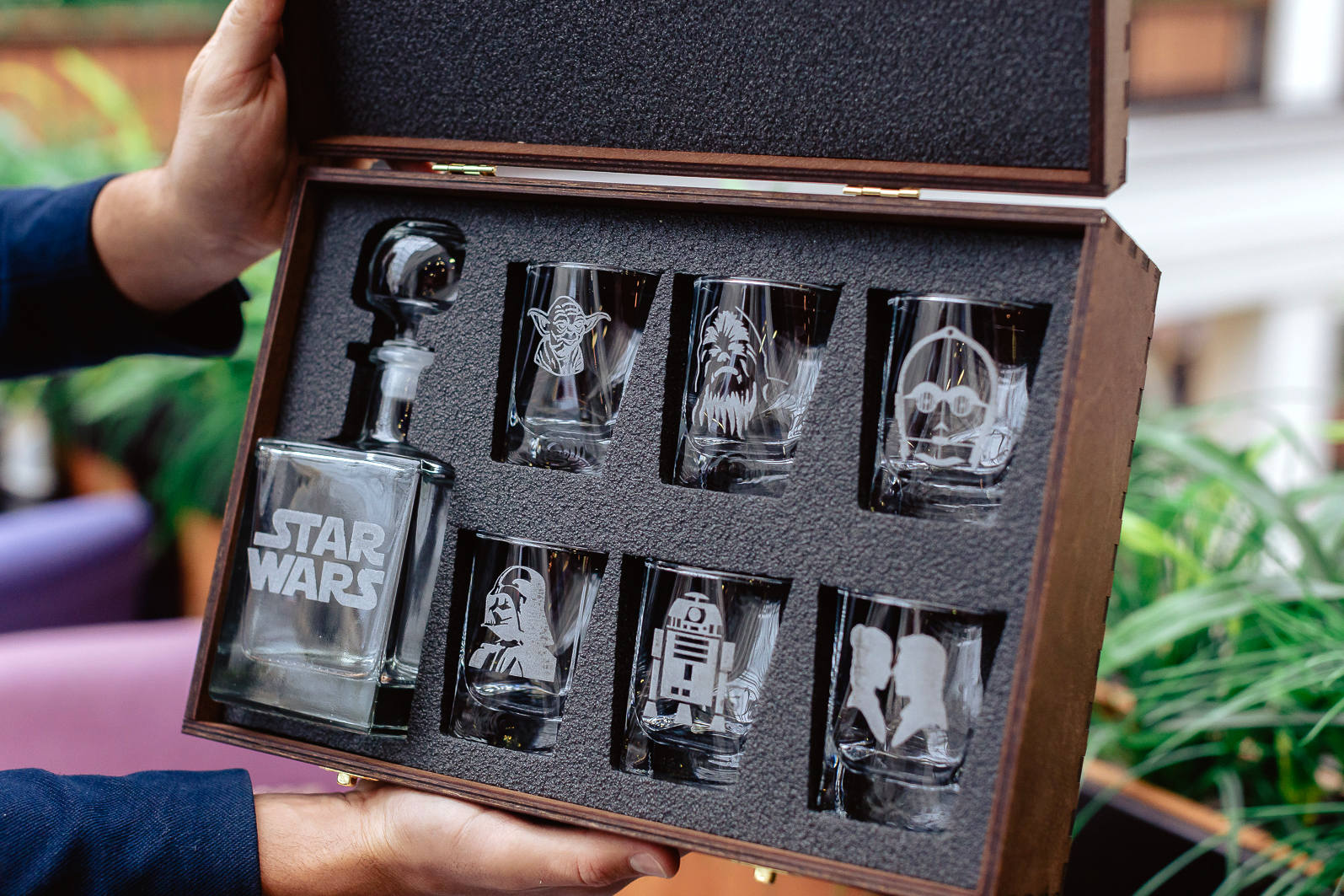 Star Wars cadeau verre whisky carafe décanteur personnalisé | Etsy