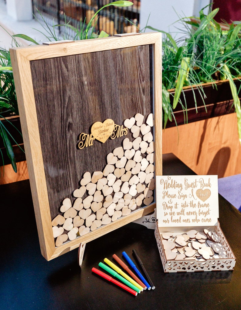 Wedding guest book alternative Wedding Wedding guest book Etsy