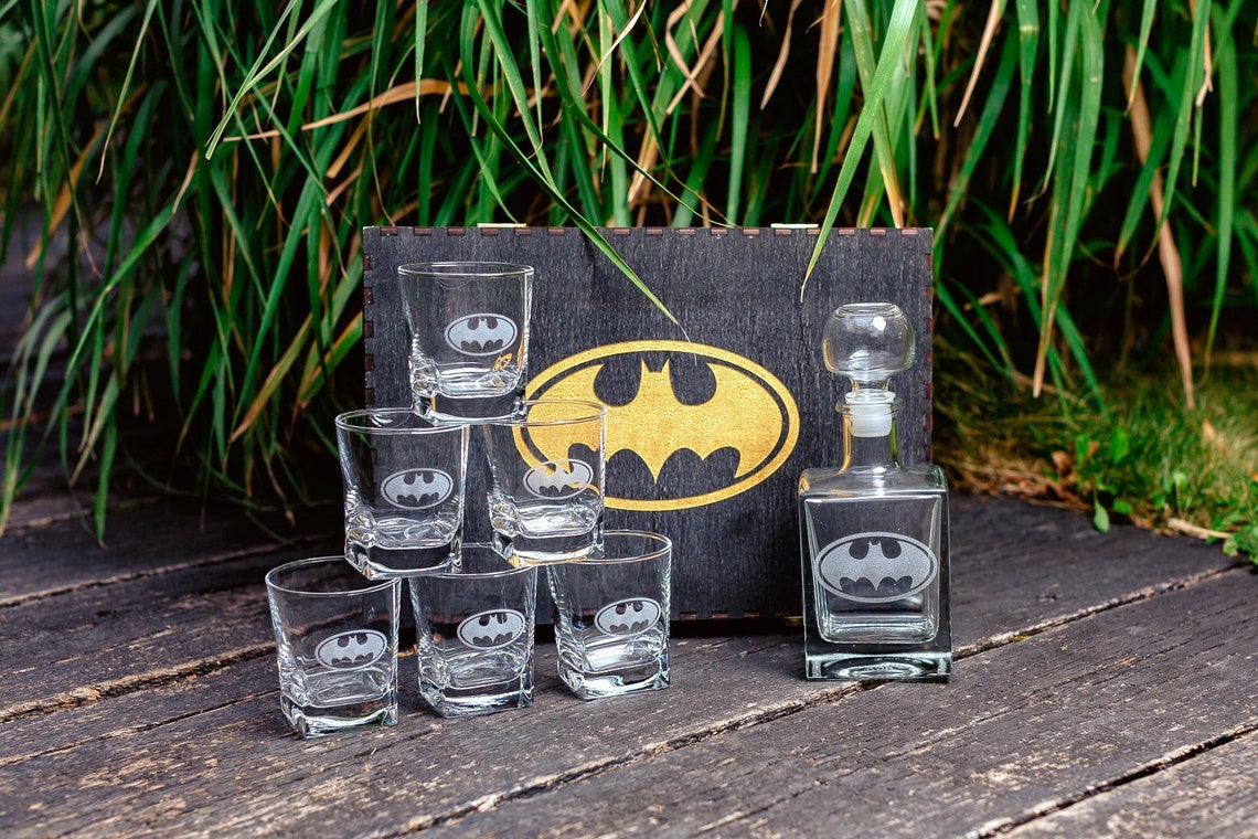 Batman Batman Gift Christmas Gift Wedding Gift Whiskey | Etsy