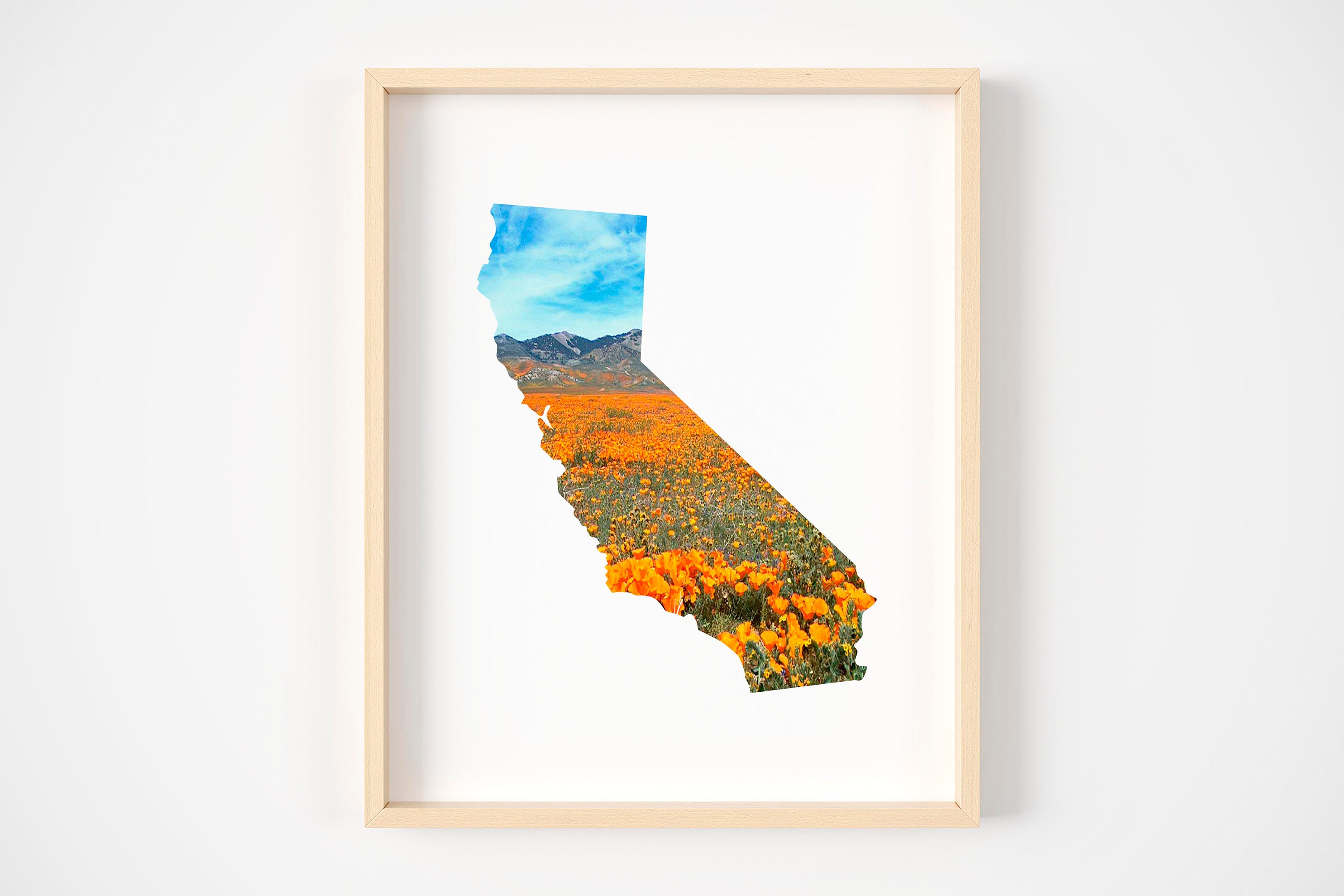 Wall Art California Print California Decor California Wall Etsy