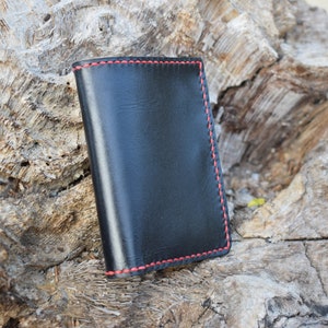 Leder Portemonnaie für Männer, kompakte Leder Geldbörse, minimalistische Leder Brieftasche Kartenhalter.