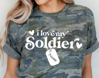 I Love a Soldier Shirt US Army Girlfriend Hoodie US Army Hoodie Keep Calm My Boyfriend is a US Army Soldier
