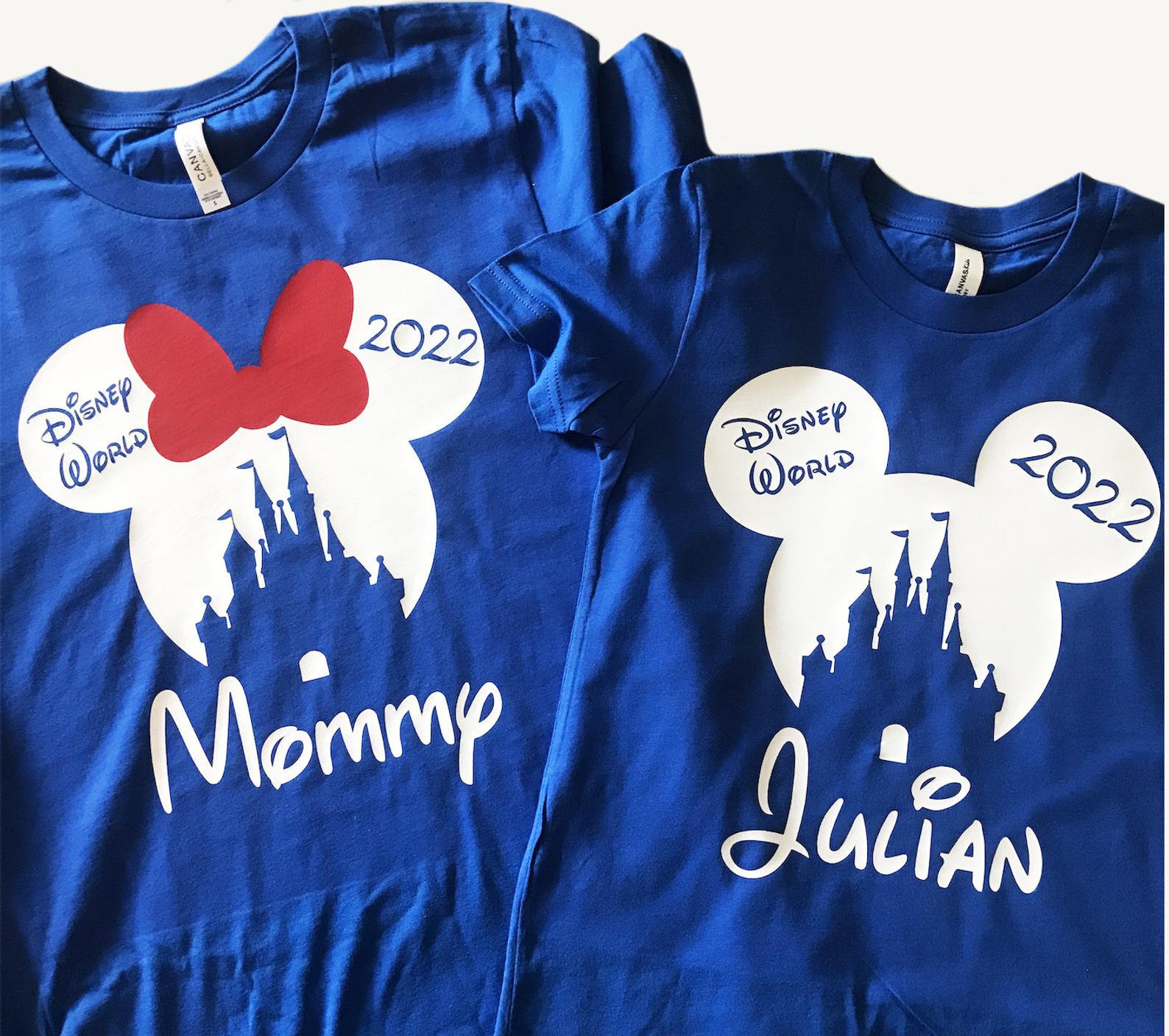 2023 Disney Family Vacation Shirts, Matching Family, World, Disney 2023 ...