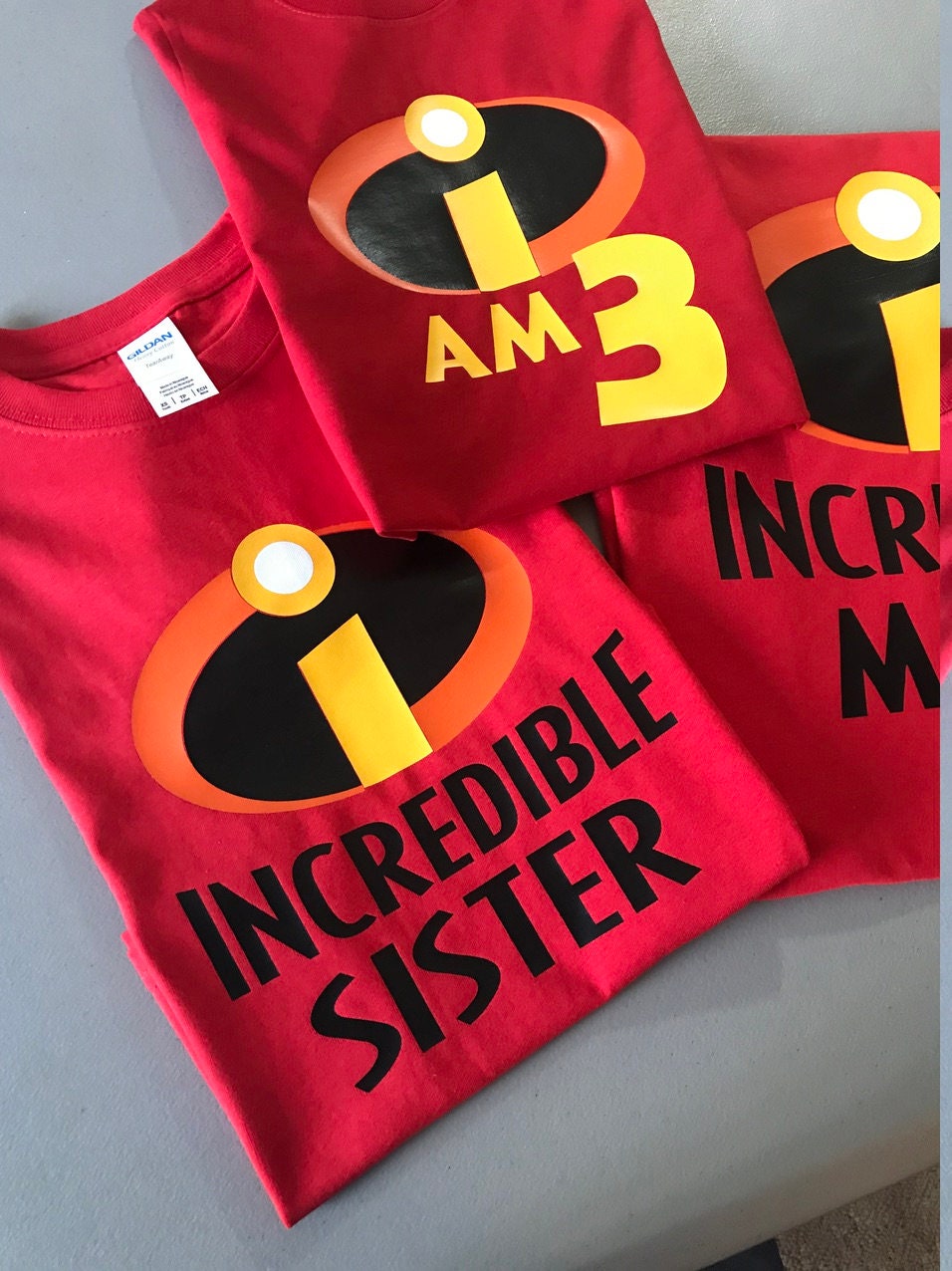 Incredible Family. Disney Shirts for 