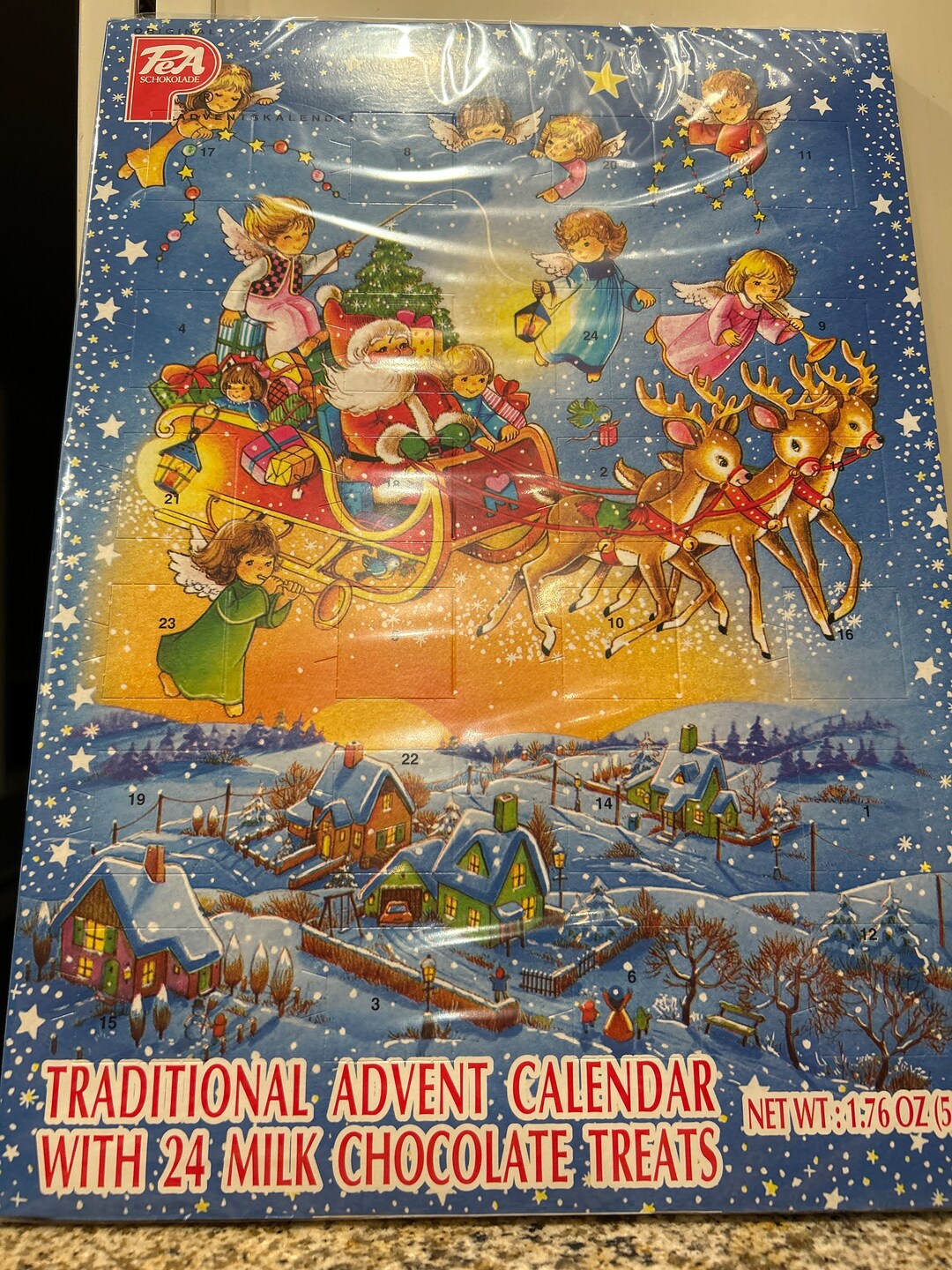 Classic Christmas Advent Calendar Etsy Classic Christmas Advent Calendar Etsy