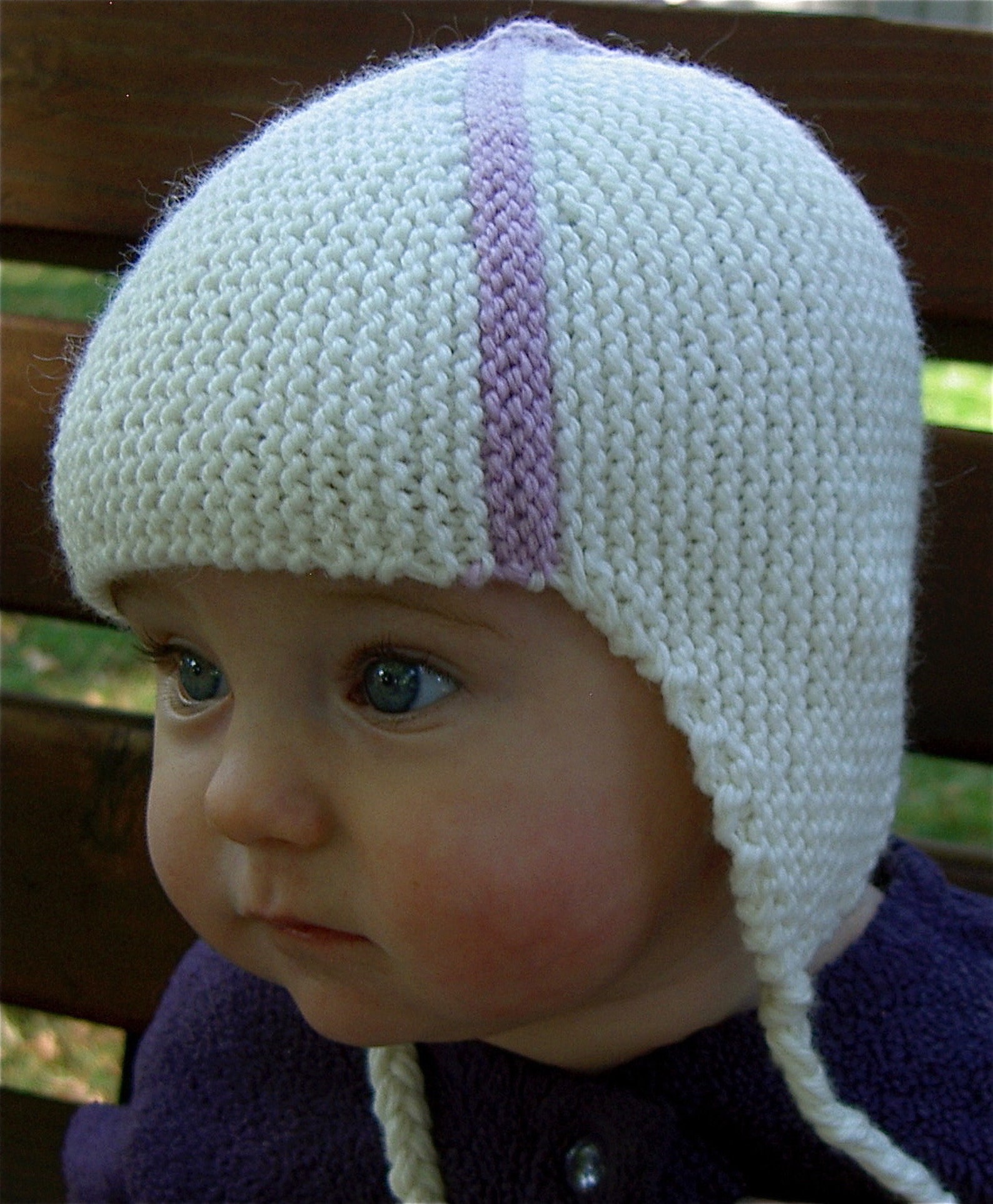 Knitting Pattern Baby Beanie Hat PDF File Pattern Etsy