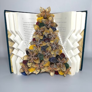 Harry Potter Buch Kunst Skulptur - Gefaltete Buch Kunst - Gefaltete Bücher - Gefaltetes Buch - Nerdy Geschenk - Buchliebhaber Geschenk - Prison of Azkaban