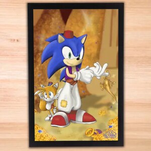 Aladdin hedgehog art print