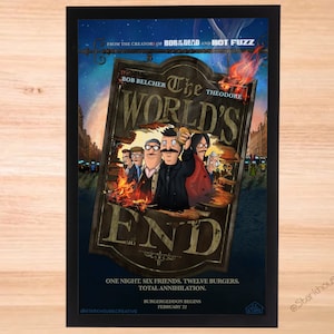 Bobs Burgers The Worlds End-Art Print