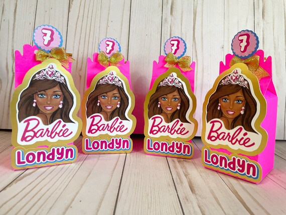 Barbie Party Favor Barbie Boxes - Etsy