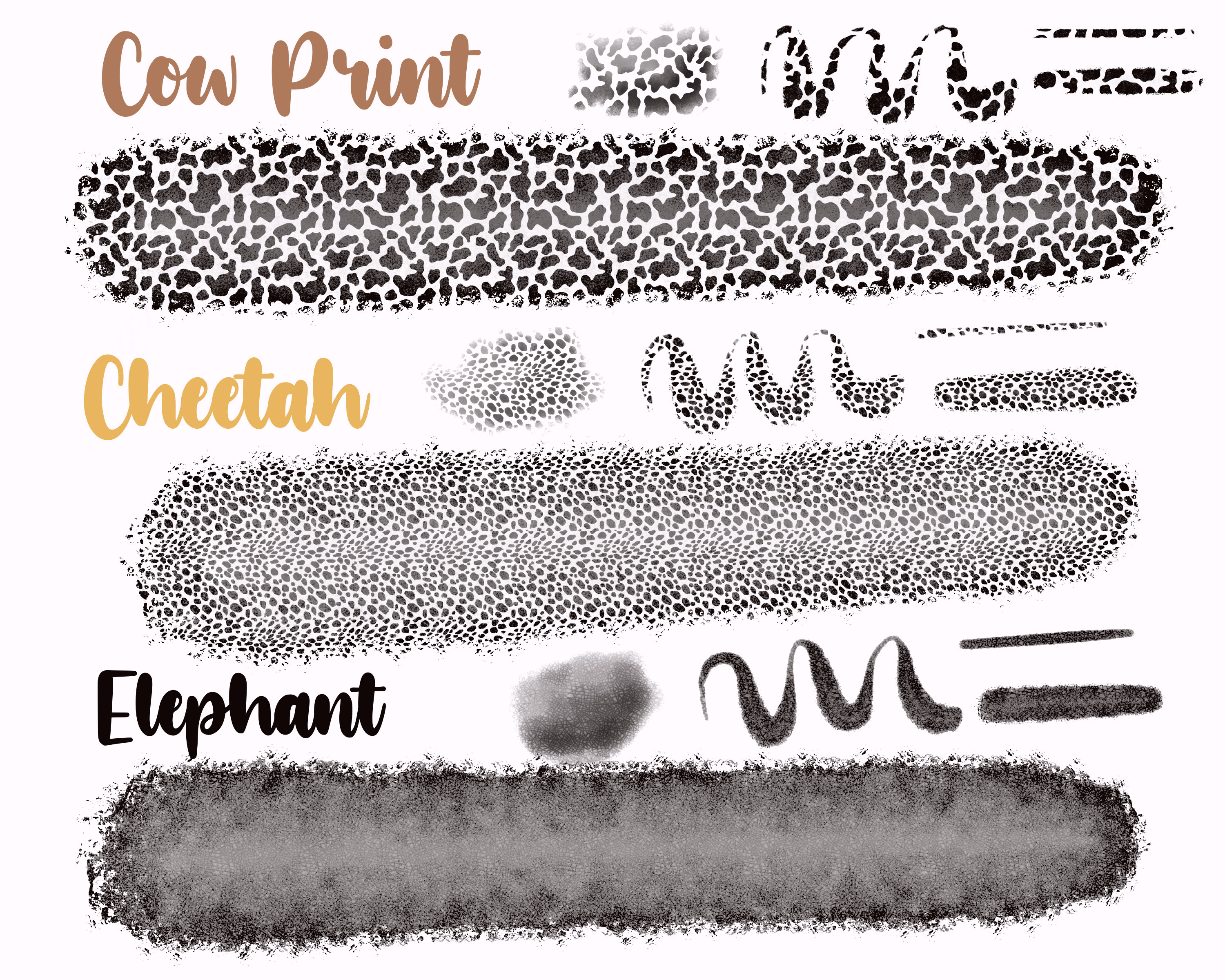 Animal Print Procreate Brushes Procreate Brushes procreate Etsy