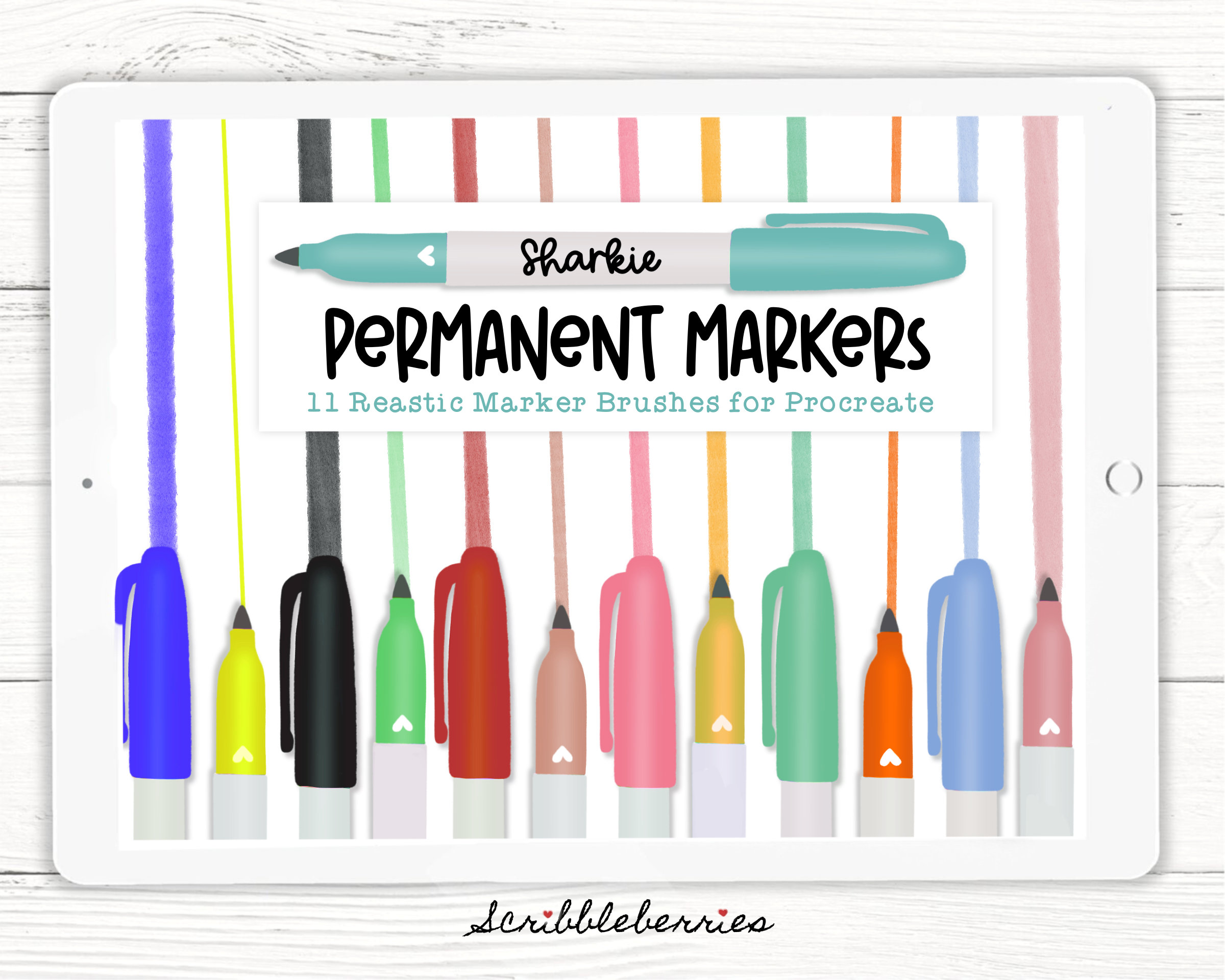 Primrosia 24 Skin Tones Dual Tip Watercolor Markers, Fine and Brush Tips  Pens 