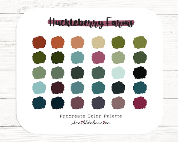 What Color Is Huckleberry