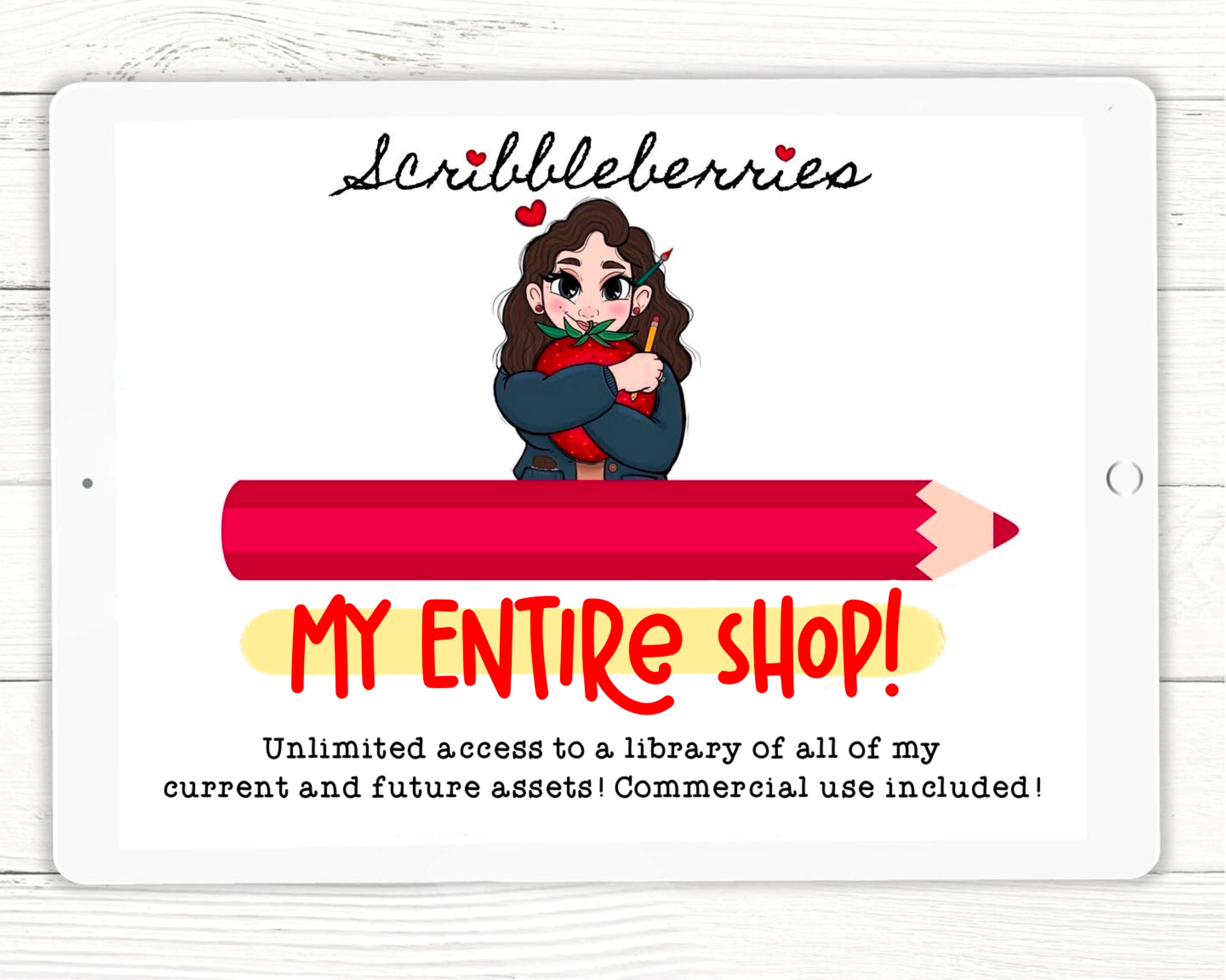 Mega Paquete de Pinceles para Procreate – Acceso Completo a la Tienda, Paletas, Sellos, Fuentes + Actualizaciones Futuras