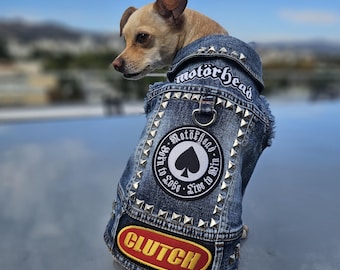 Tupac Denim Pet Jackets - Etsy