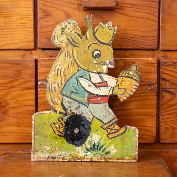 Vintage  Metal Carnaval Shooting Target