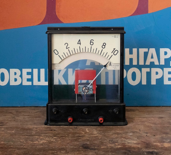 Vintage USSR School Galvanometer 1971