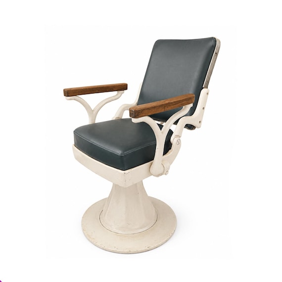 Vintage Bulgarian Barber Chair, 1960s Industrial Salon Chair
