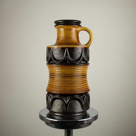 Large Vintage Fat Lava West German Vase 7914-45